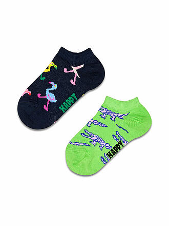 HAPPY SOCKS | Kinder Sneaker Socken ANIMALS 2er Pkg navy