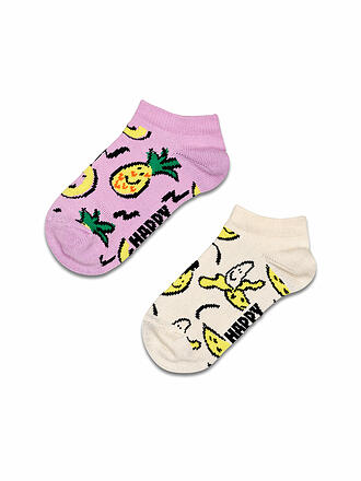 HAPPY SOCKS | Kinder Sneaker Socken FRUITS 2er Pkg light purple