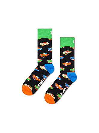 HAPPY SOCKS | Damen Socken CAR 36-40 black multi