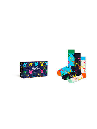 HAPPY SOCKS | Damen Socken MIXED DOG SOCKS GIFT SET 36-40 3er Pkg multi