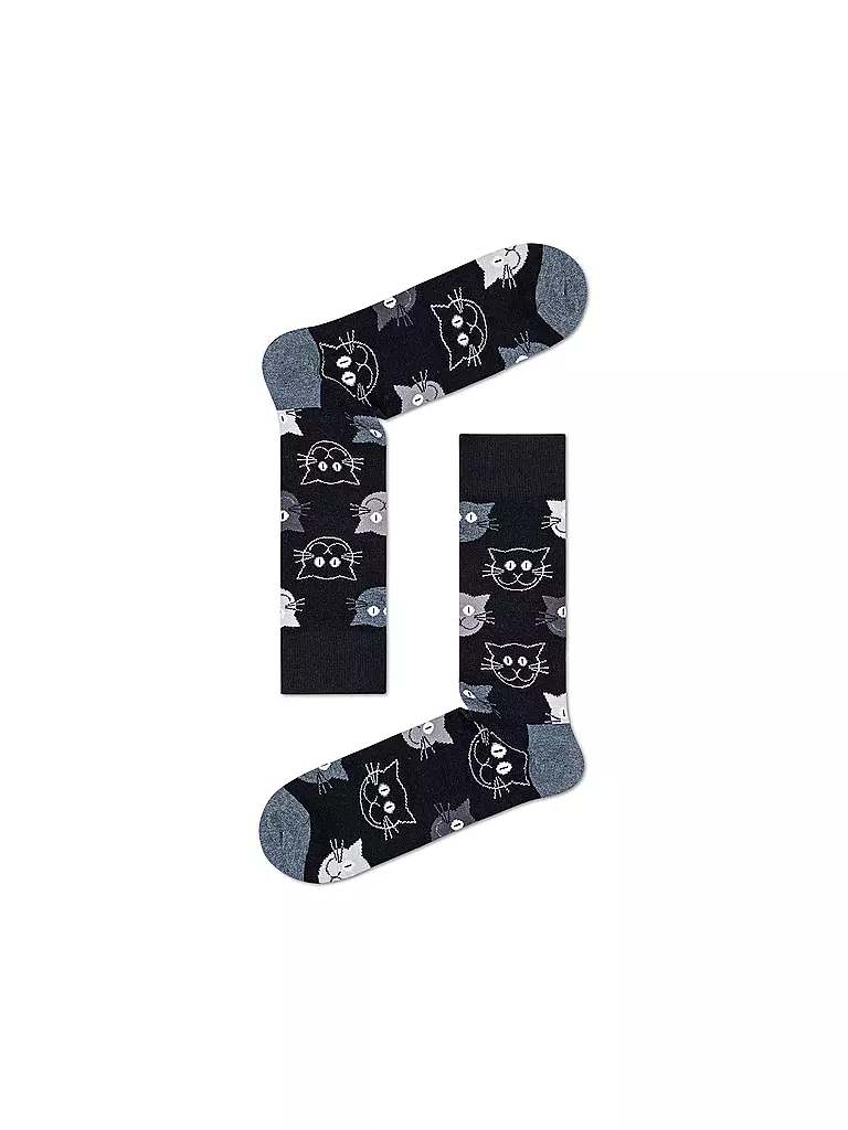 HAPPY SOCKS | Damen Socken  MIXED CAT SOCKS GIFT SET 36-40 3er Pkg multi | bunt