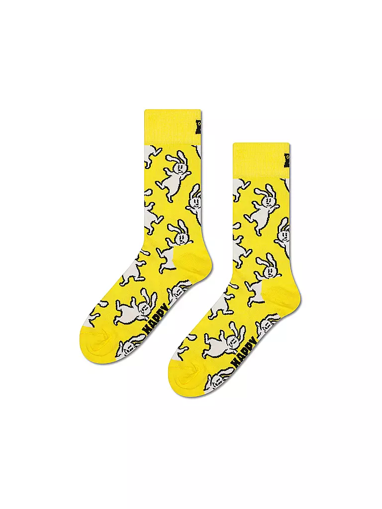 HAPPY SOCKS | Damen Socken BUNNY 36-40 yellow | gelb