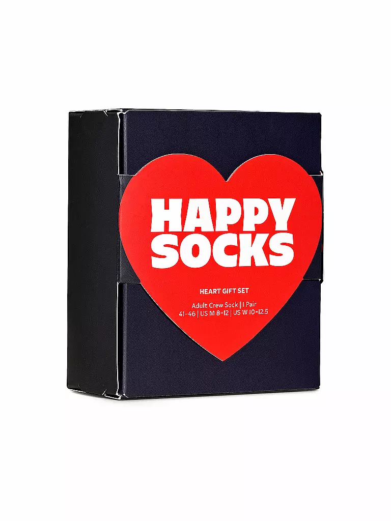 HAPPY SOCKS | Damen Socken HEART GIFT SET Gr. 36 - 40 navy | dunkelblau