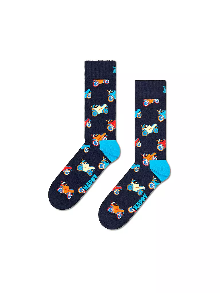 HAPPY SOCKS | Herren Geschenkbox Socken VESPA 3er Pkg 41-46 navy | dunkelblau