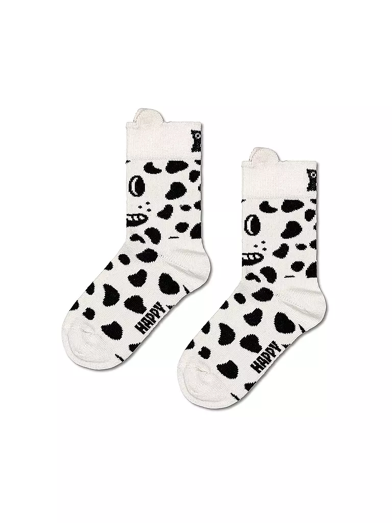 HAPPY SOCKS | Kinder Socken CAT & DOG 2er Pkg White | creme