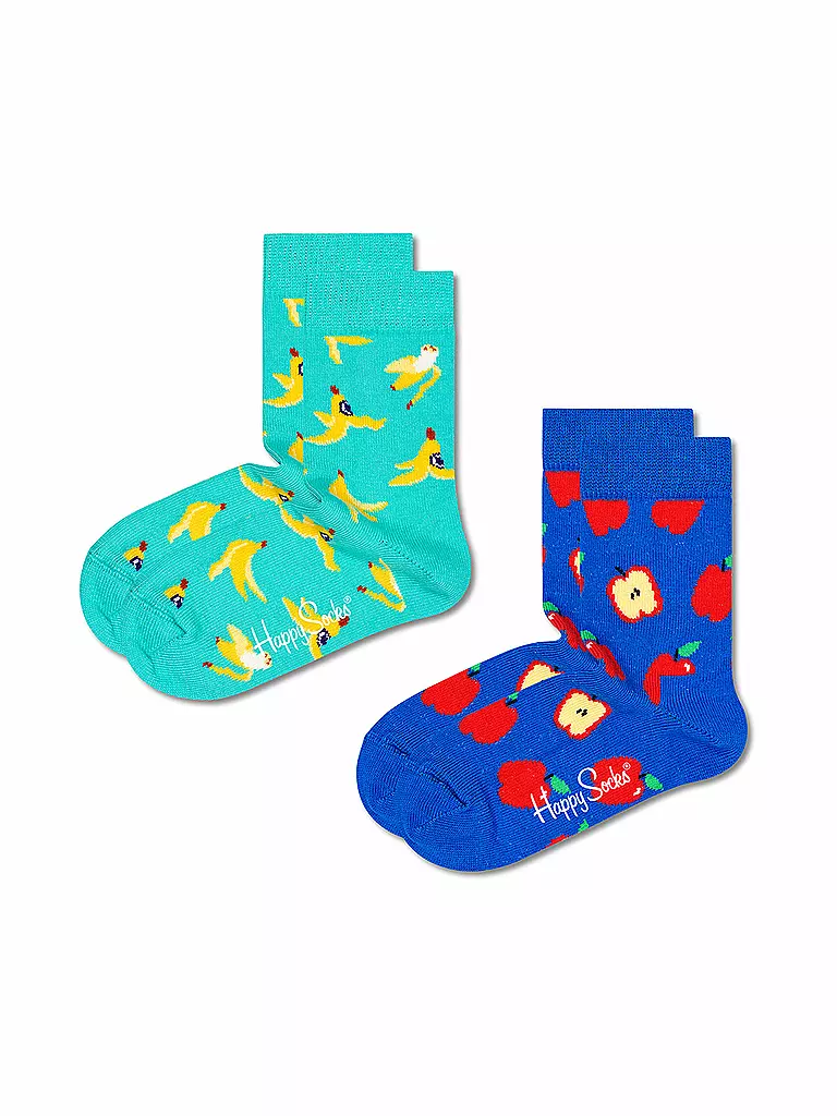 HAPPY SOCKS | Kinder Socken FRUIT 2-er Pkg. medium blue | bunt