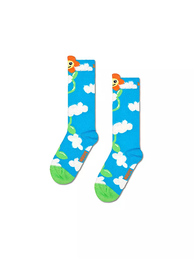 HAPPY SOCKS | Kinder Socken GROWING FLOWER Turquoise | türkis