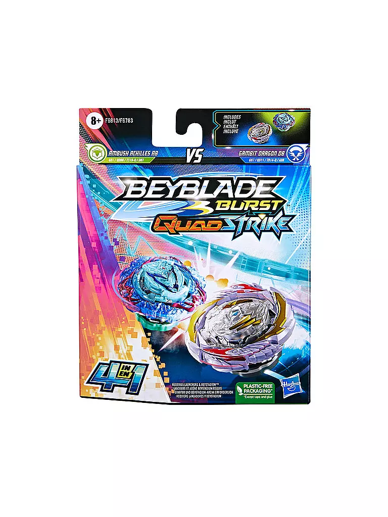 HASBRO | Beyblade Burst QuadStrike Doppelpack | keine Farbe