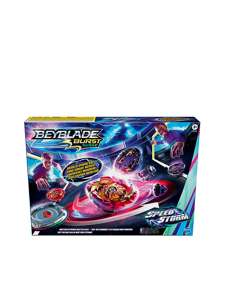 HASBRO | Beyblade Burst Surge Speedstorm Motor Strike Battle Set | keine Farbe