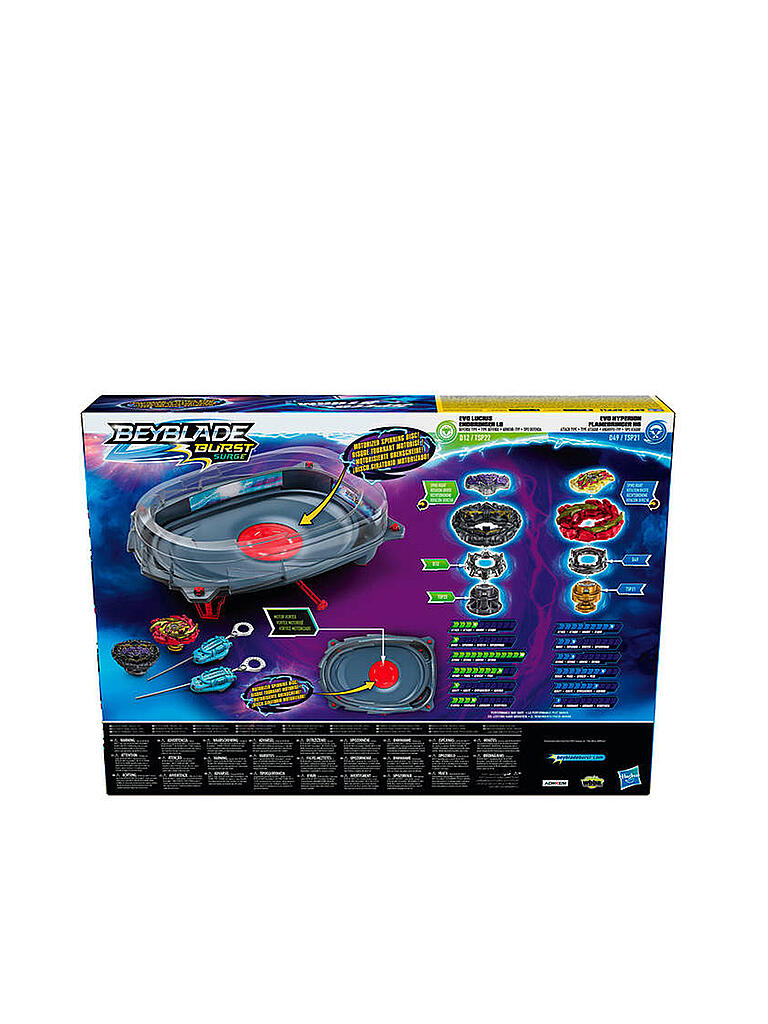 HASBRO | Beyblade Burst Surge Speedstorm Motor Strike Battle Set | keine Farbe