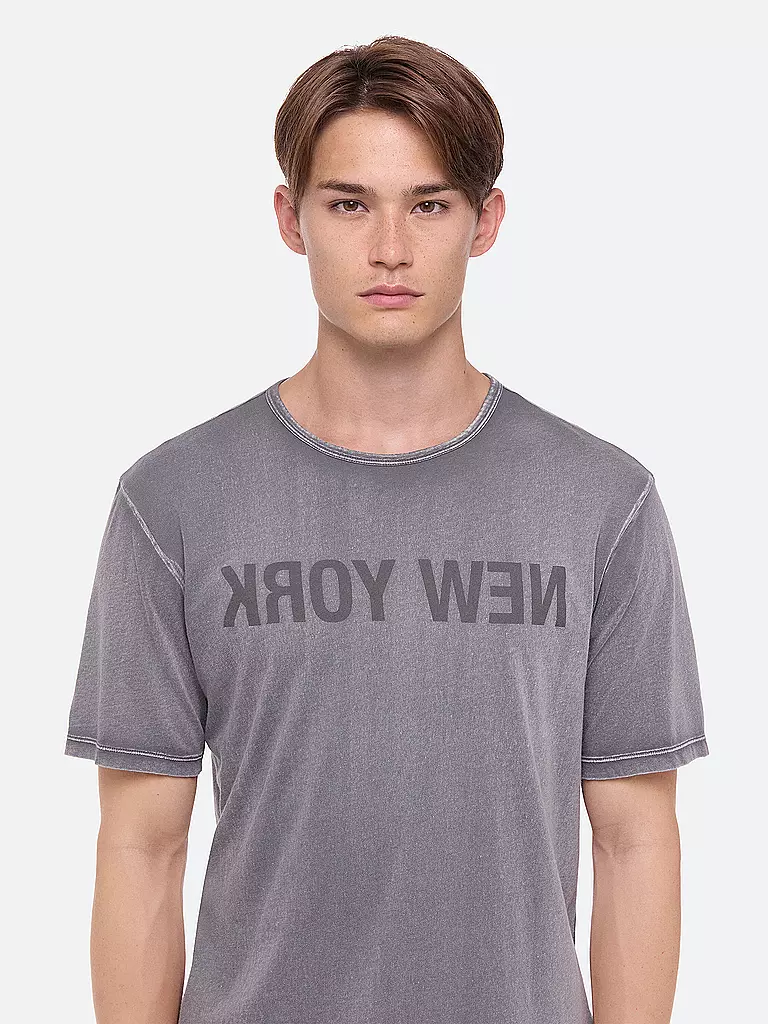 HELMUT LANG | T-Shirt NEW YORK | grau