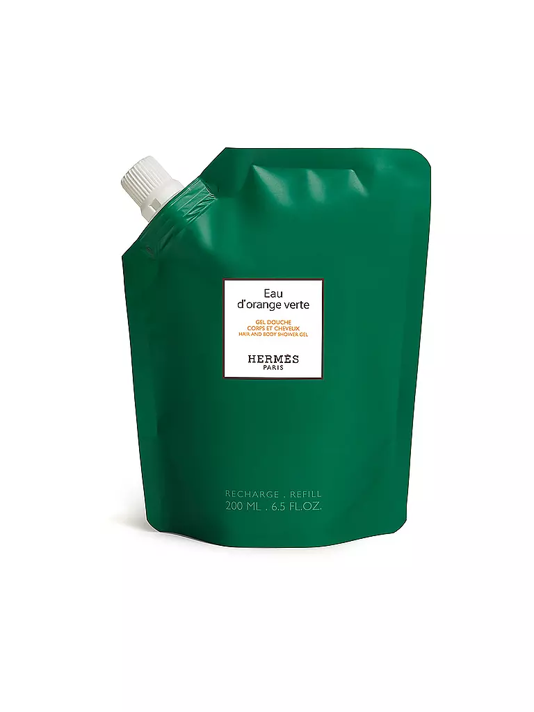 HERMÈS | Eau d'orange verte, Nachfüllset Duschgel für Körper und Haar 200ml | keine Farbe