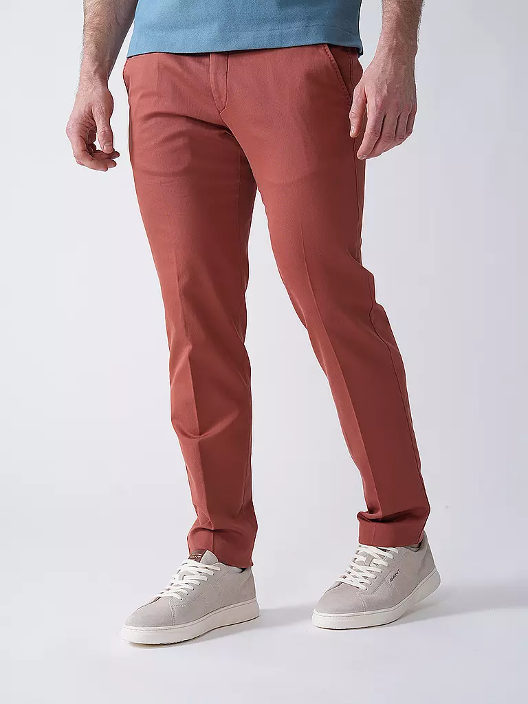 HILTL | Chino Slim Fit TOURIST 2.0 | kupfer