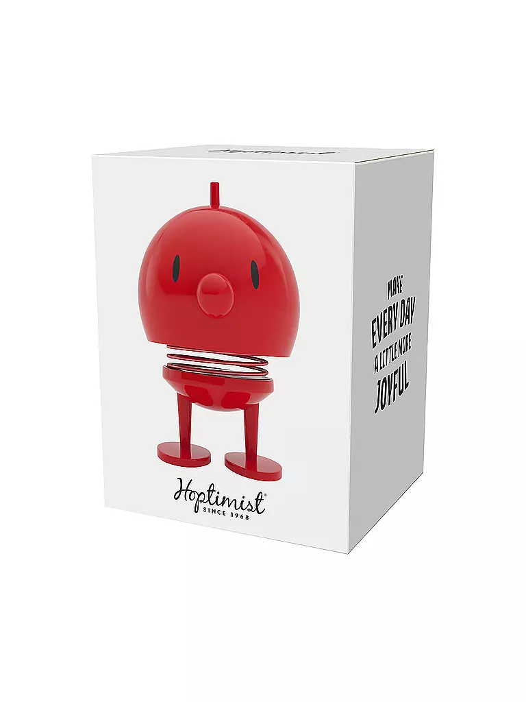 HOPTIMIST | Dekofigur Classic Bumble 10,5cm Red | grün