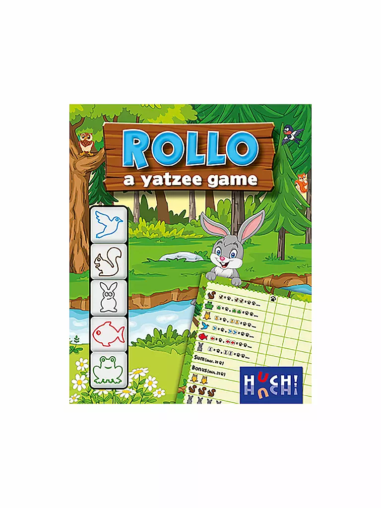 HUCH | Rollo - a yatzee game | keine Farbe