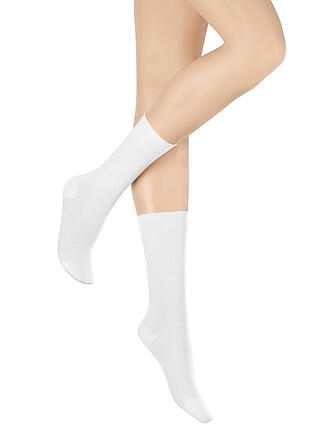 HUDSON | Socken RELAX FINE white