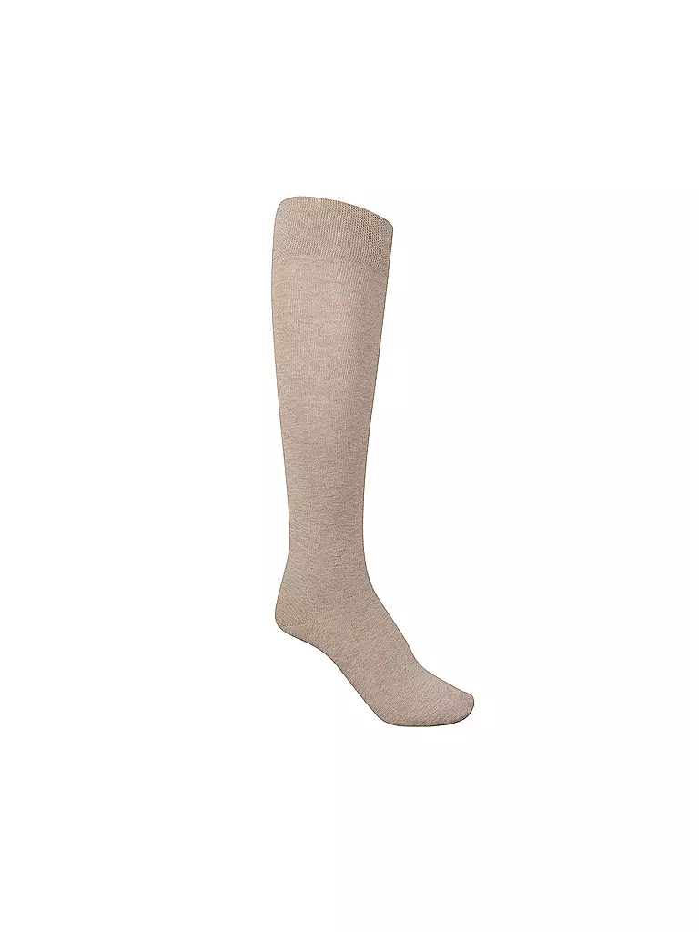 HUDSON | Stutzen RELAX COTTON Beigemel  | beige