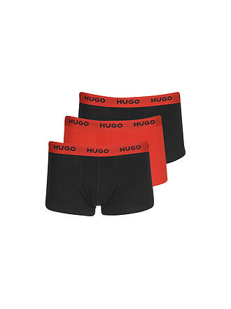 HUGO | Pants 3er Pkg schwarz rot