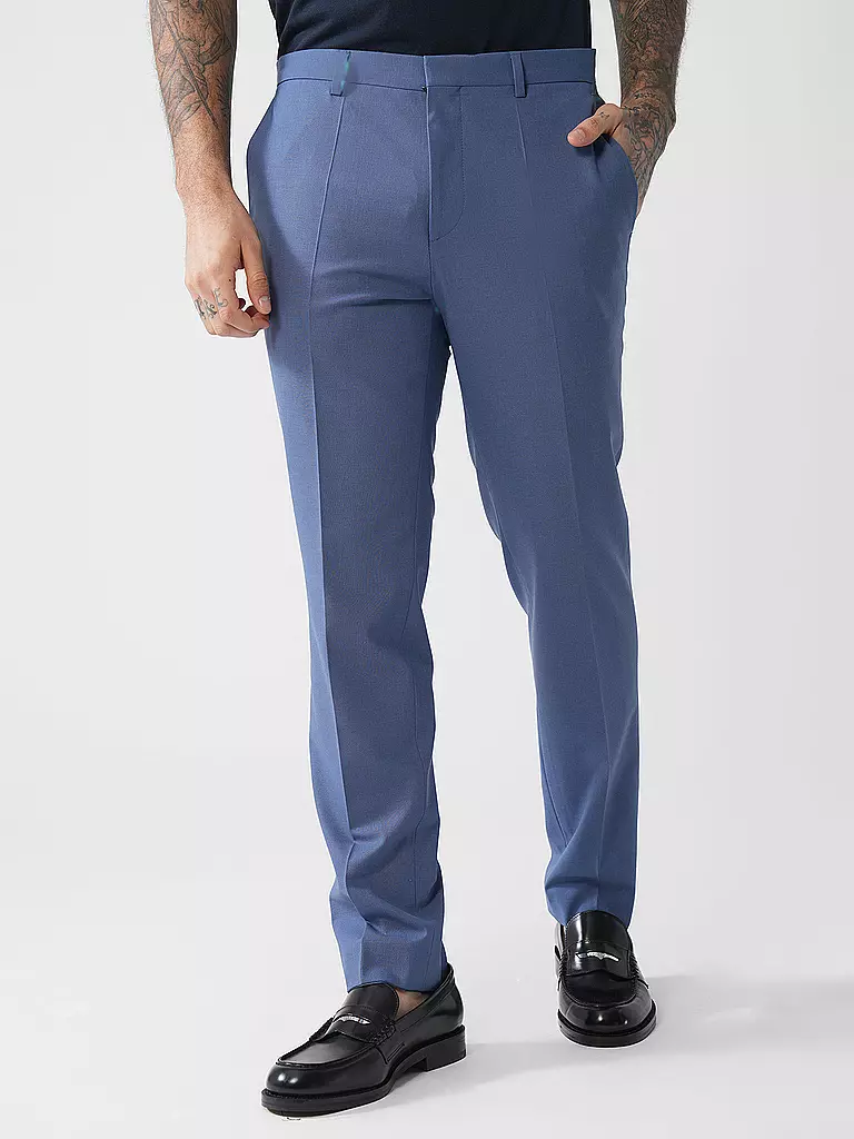 HUGO | Anzughose Extra Slim Fit | blau