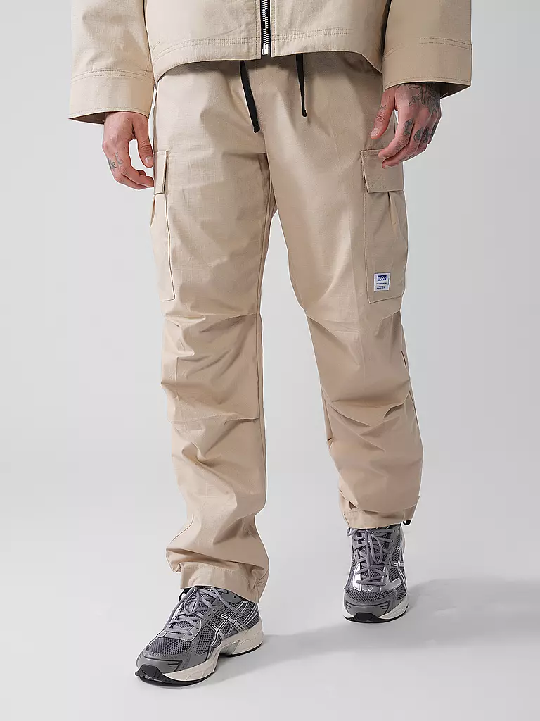 HUGO | Cargohose GADIC | beige