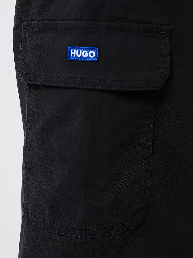 HUGO | Cargohose Relaxed Fit HISUNE-1-D_B | olive