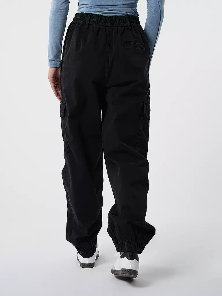 HUGO | Cargohose Relaxed Fit HISUNE-1-D_B | schwarz