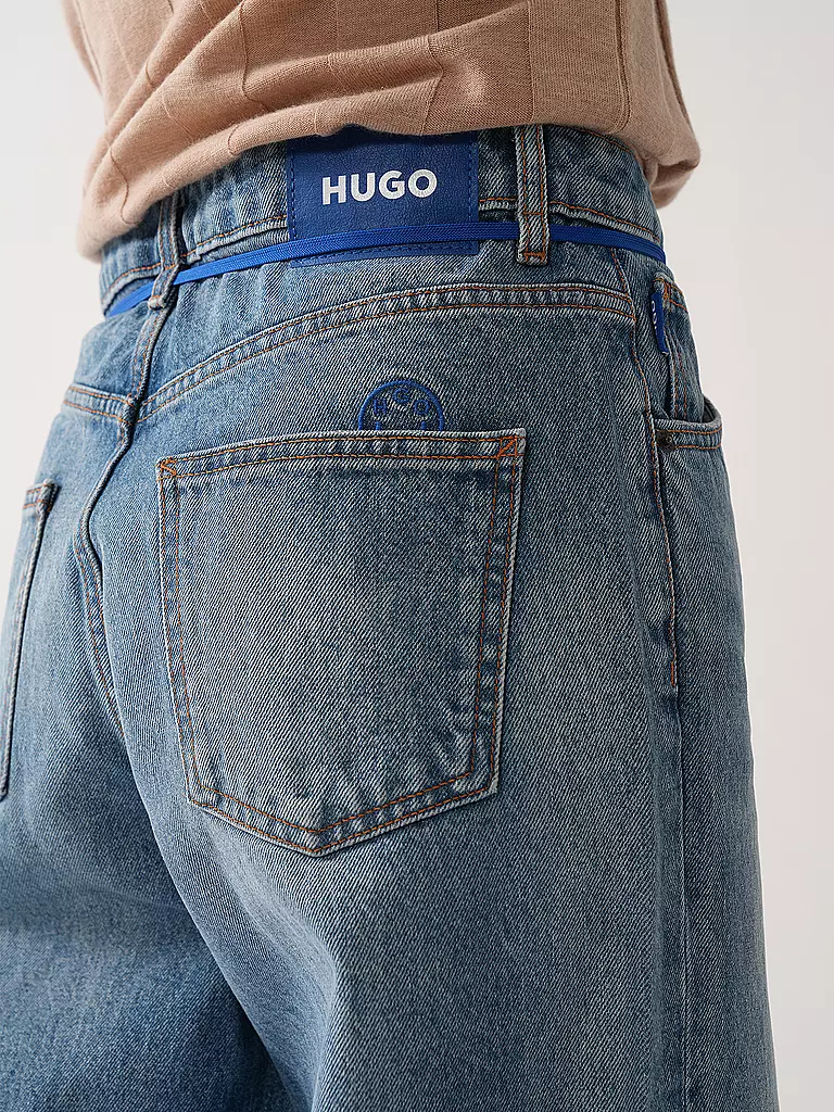 HUGO | Jeans Loose Fit LENI | blau