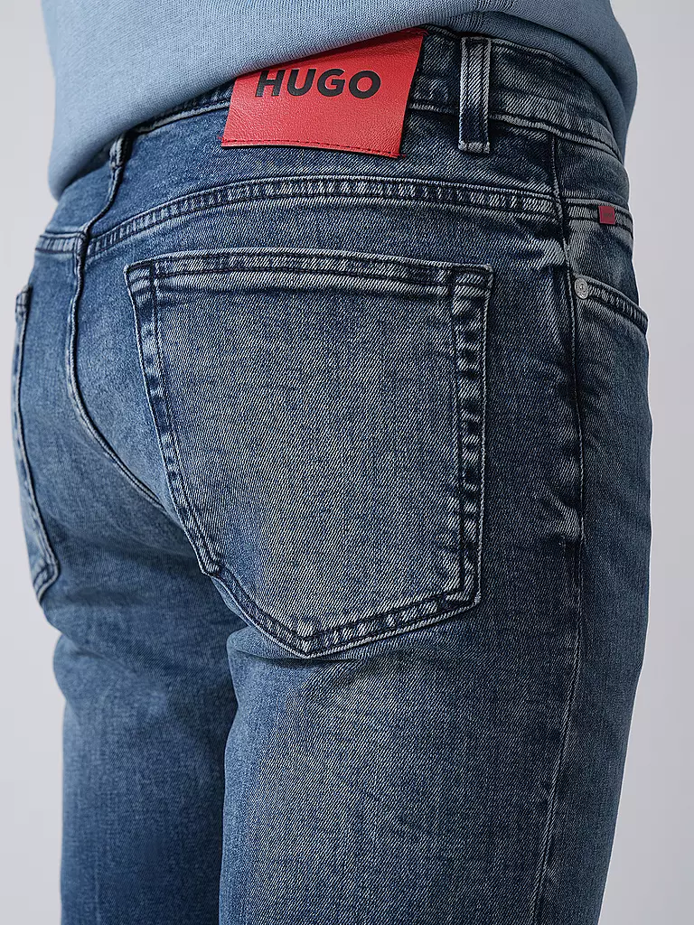 HUGO | Jeans Slim Fit | blau