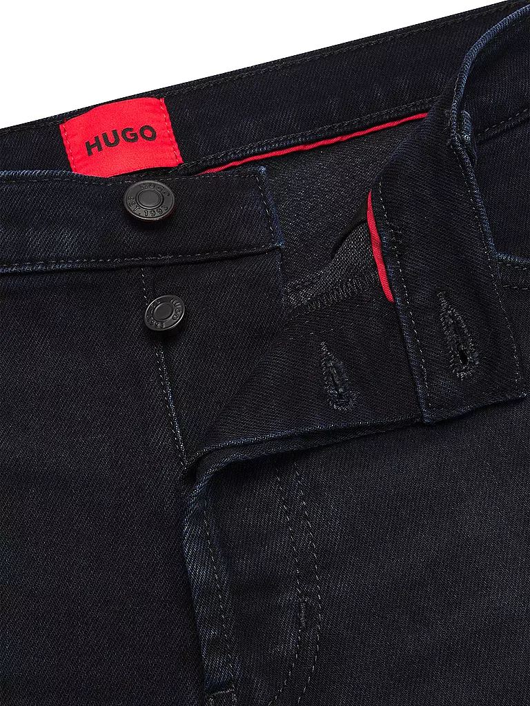 HUGO | Jeans Tapered Fit | dunkelblau