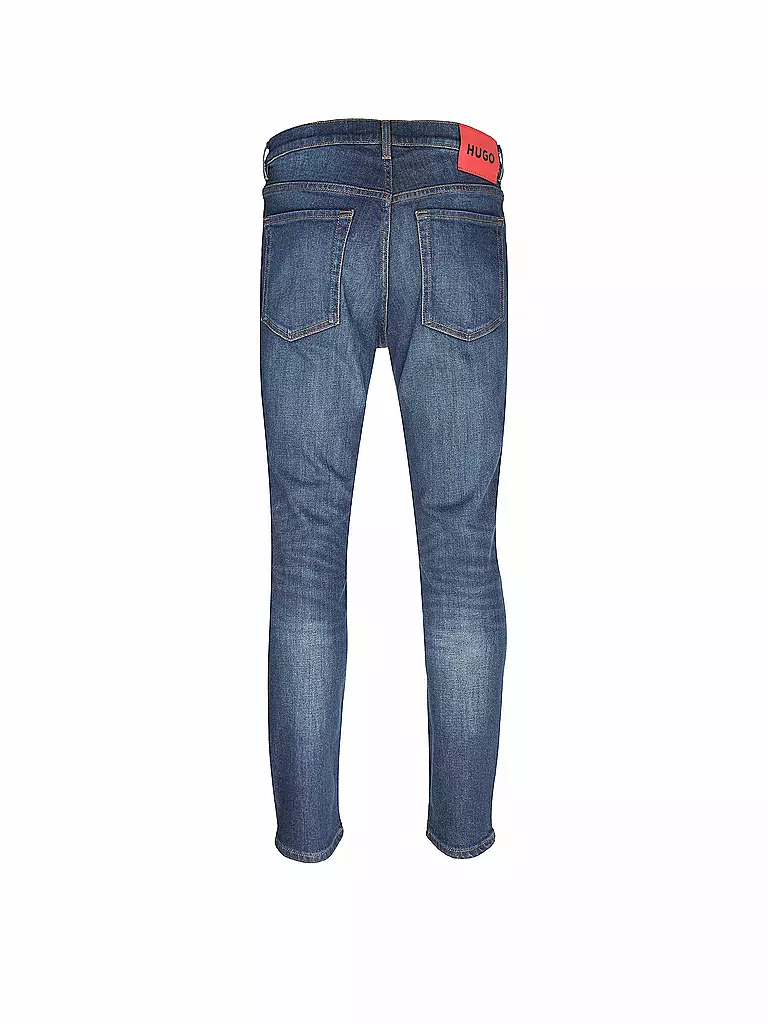 HUGO | Jeans Tapered Fit | blau