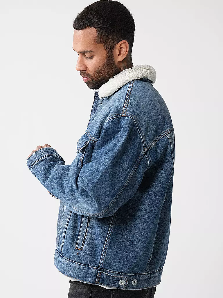 HUGO | Jeansjacke DEX | blau