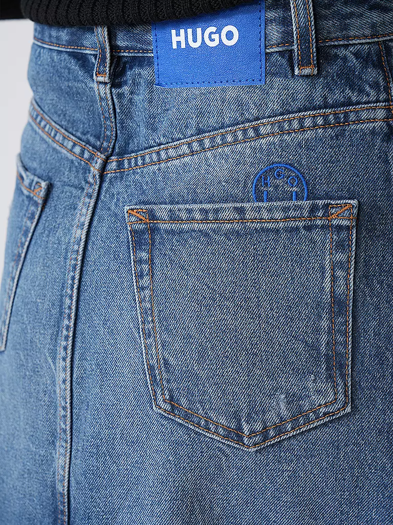 HUGO | Jeansrock GARALIA | blau