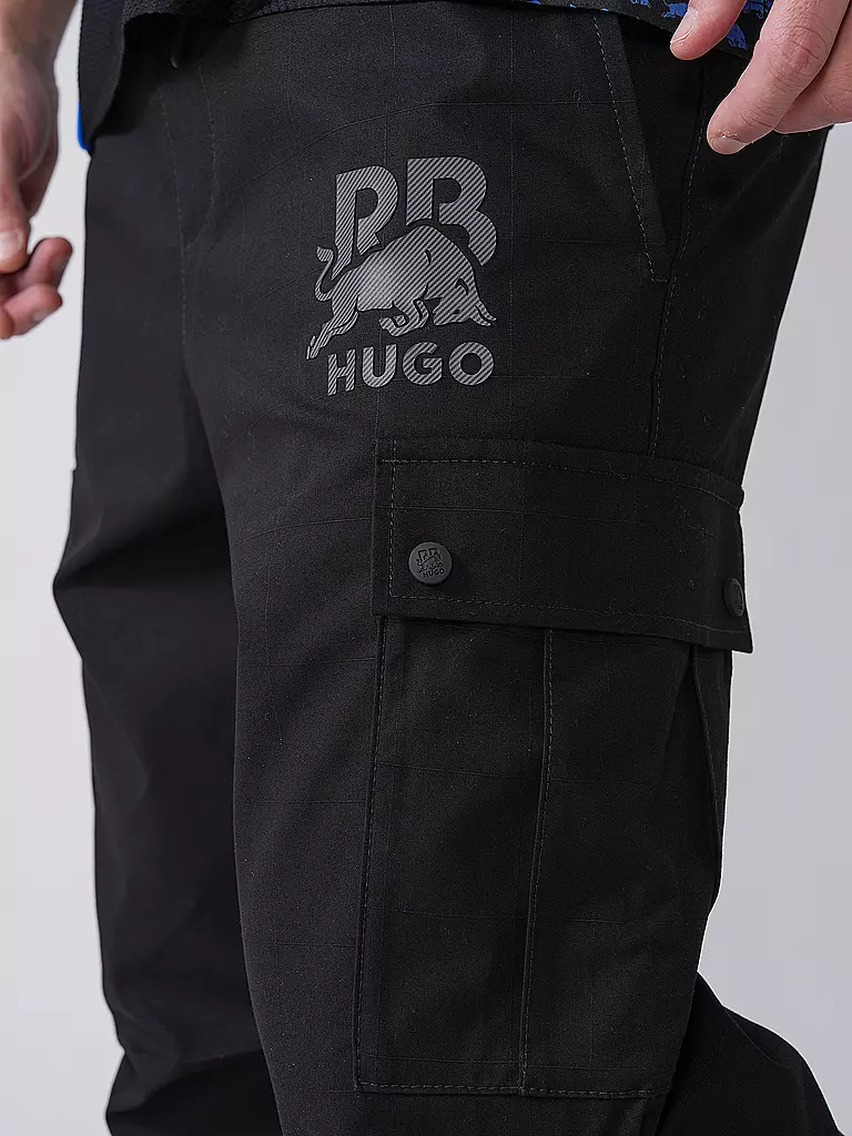 HUGO | Jogginghose HUGO x RB | schwarz