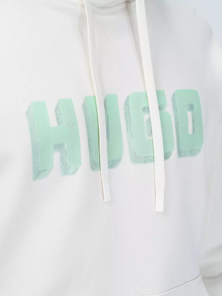 HUGO | Kapuzensweater - Hoodie DIQERIO | creme