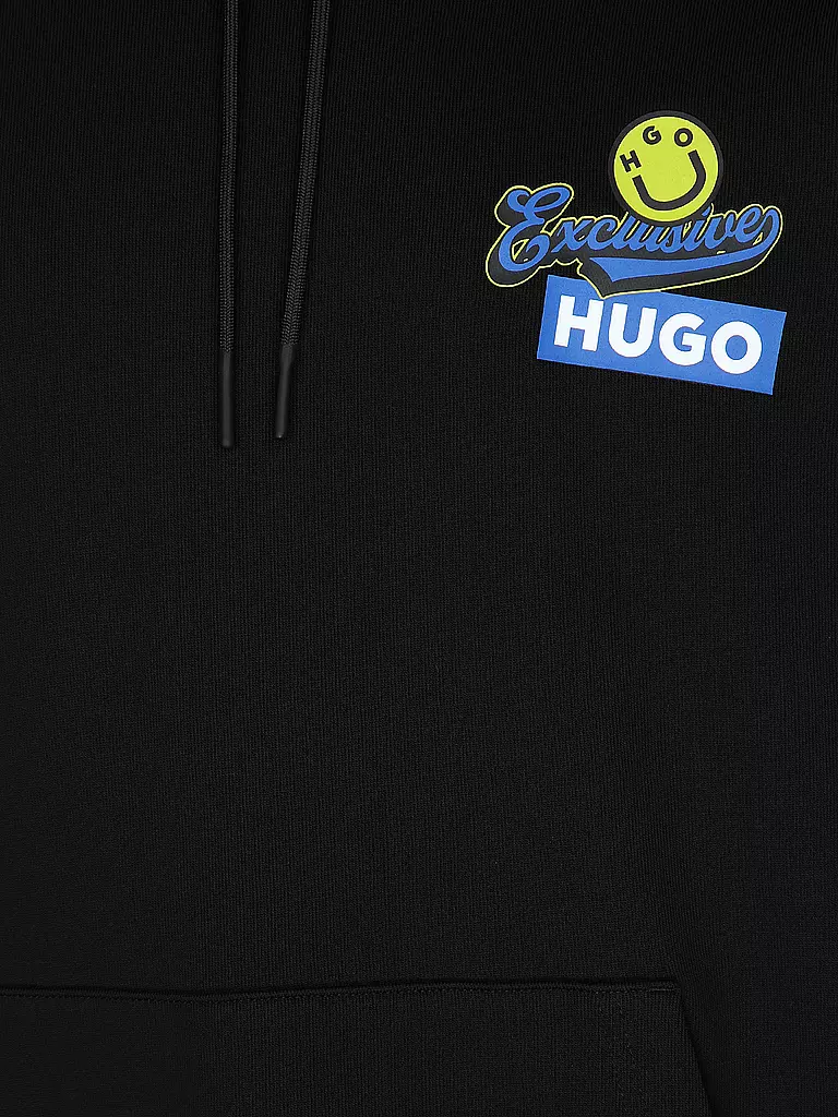 HUGO | Kapuzensweater - Hoodie NERRAIN | schwarz