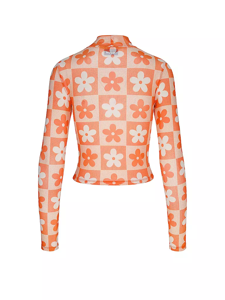 HUGO | Langarmshirt DASORI | orange