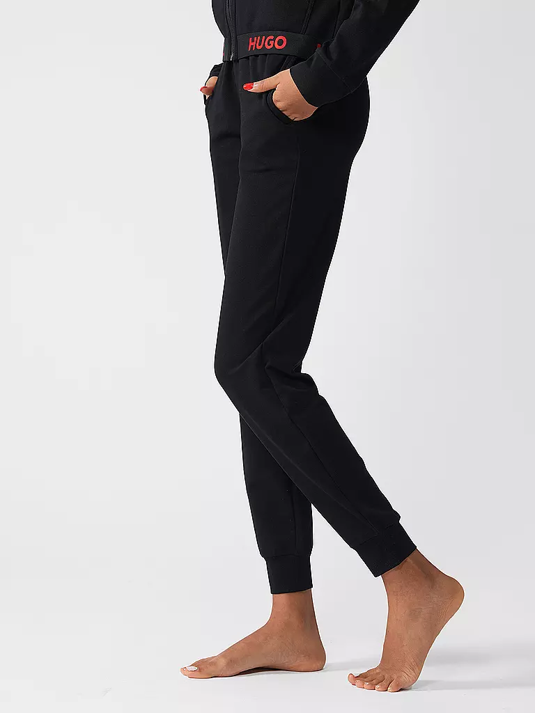 HUGO | Loungewear Hose SPORTY | schwarz