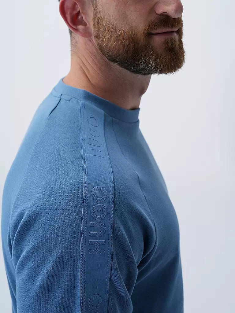 HUGO | Loungewear Pullover | blau