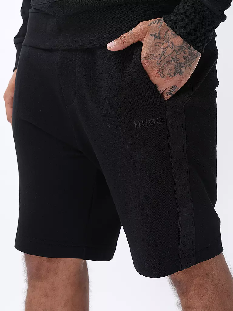 HUGO | Loungewear Shorts  | schwarz