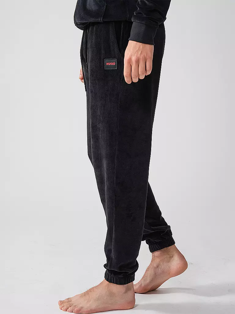 HUGO | Loungewearhose  | schwarz