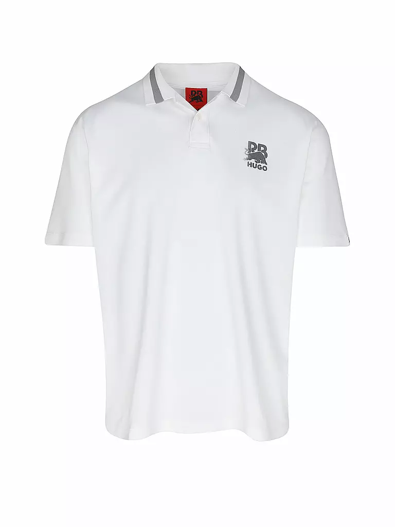 HUGO | Poloshirt HUGO x RB | weiss