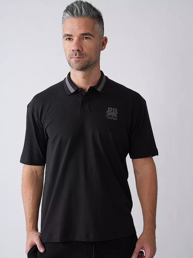 HUGO | Poloshirt HUGO x RB | blau