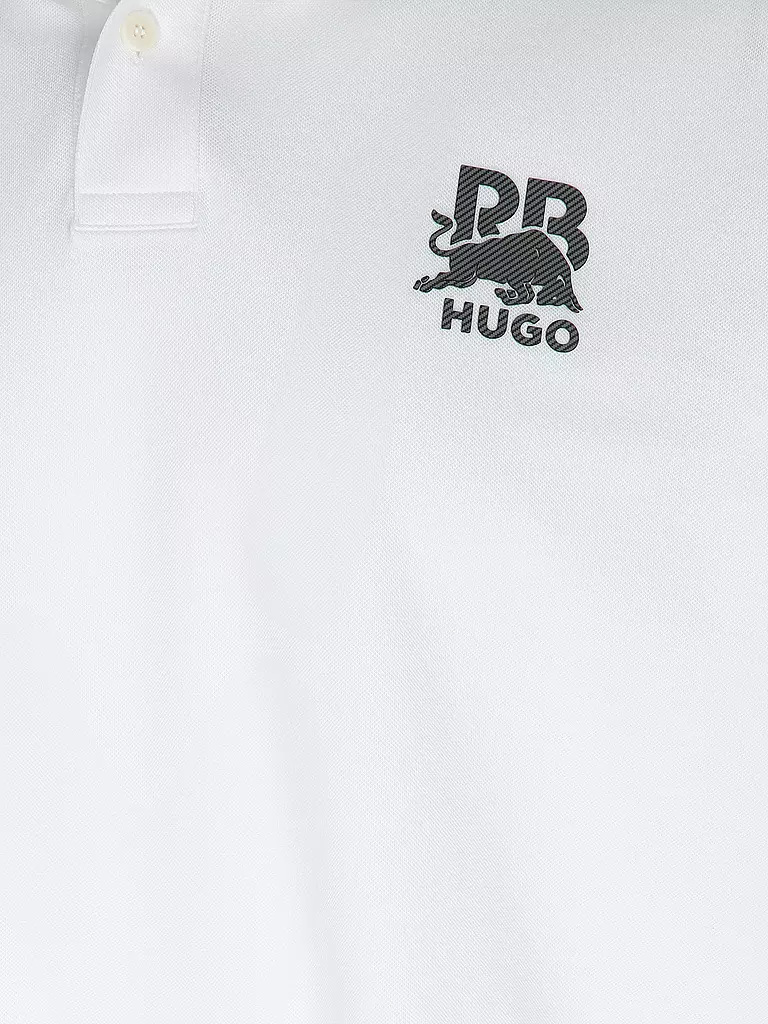 HUGO | Poloshirt HUGO x RB | schwarz