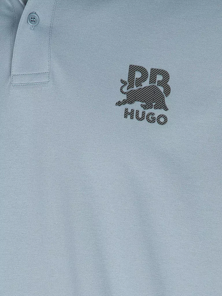 HUGO | Poloshirt HUGO x RB | schwarz