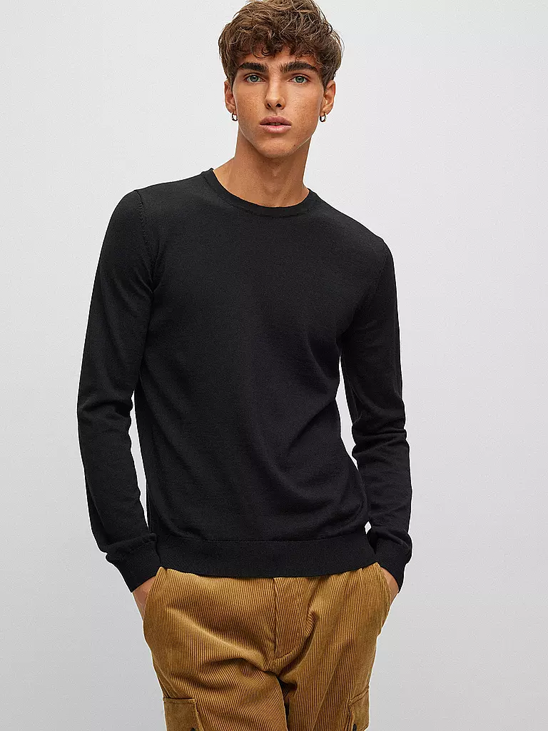 HUGO | Pullover CERDIC  | schwarz