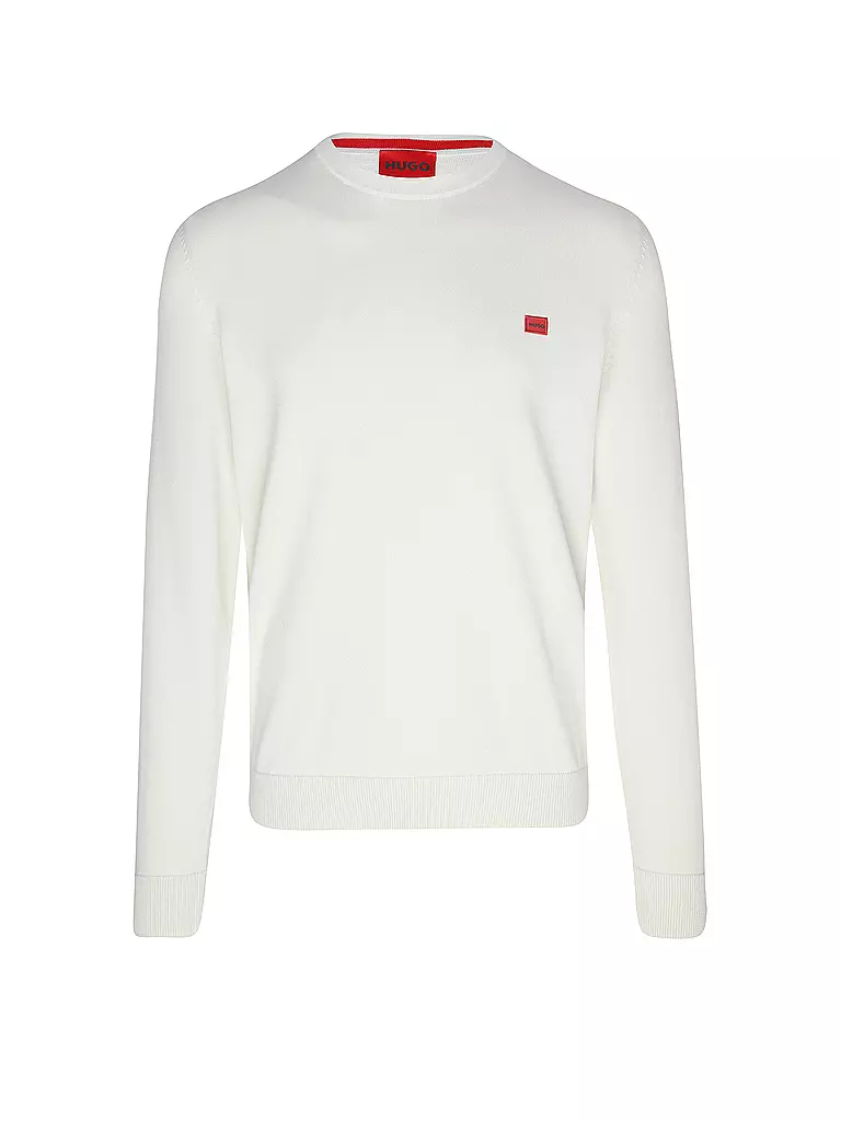 HUGO | Pullover SAN CASSIUS | weiss