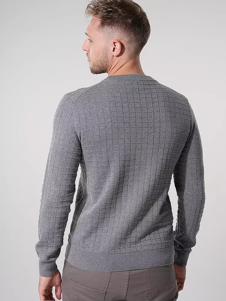 HUGO | Pullover SCOULT | grau