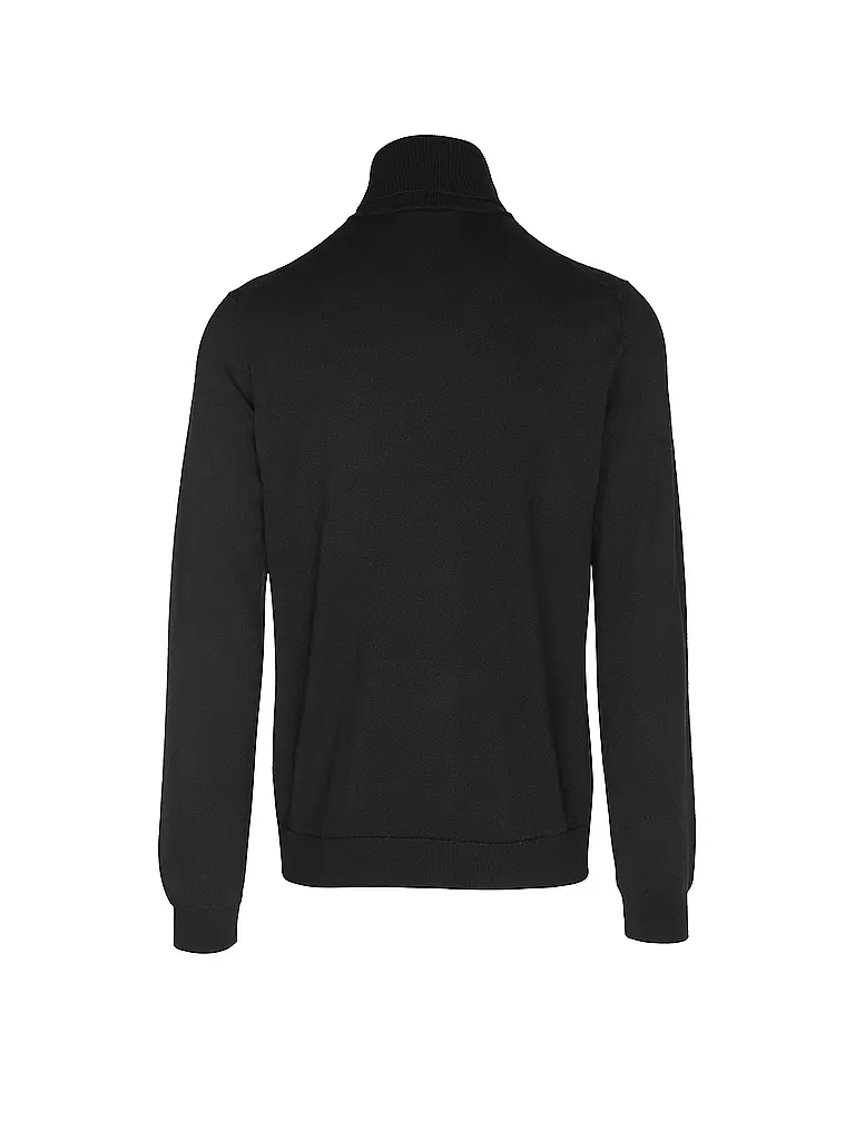 HUGO | Rollkragenpullover SAN THOMAS | schwarz