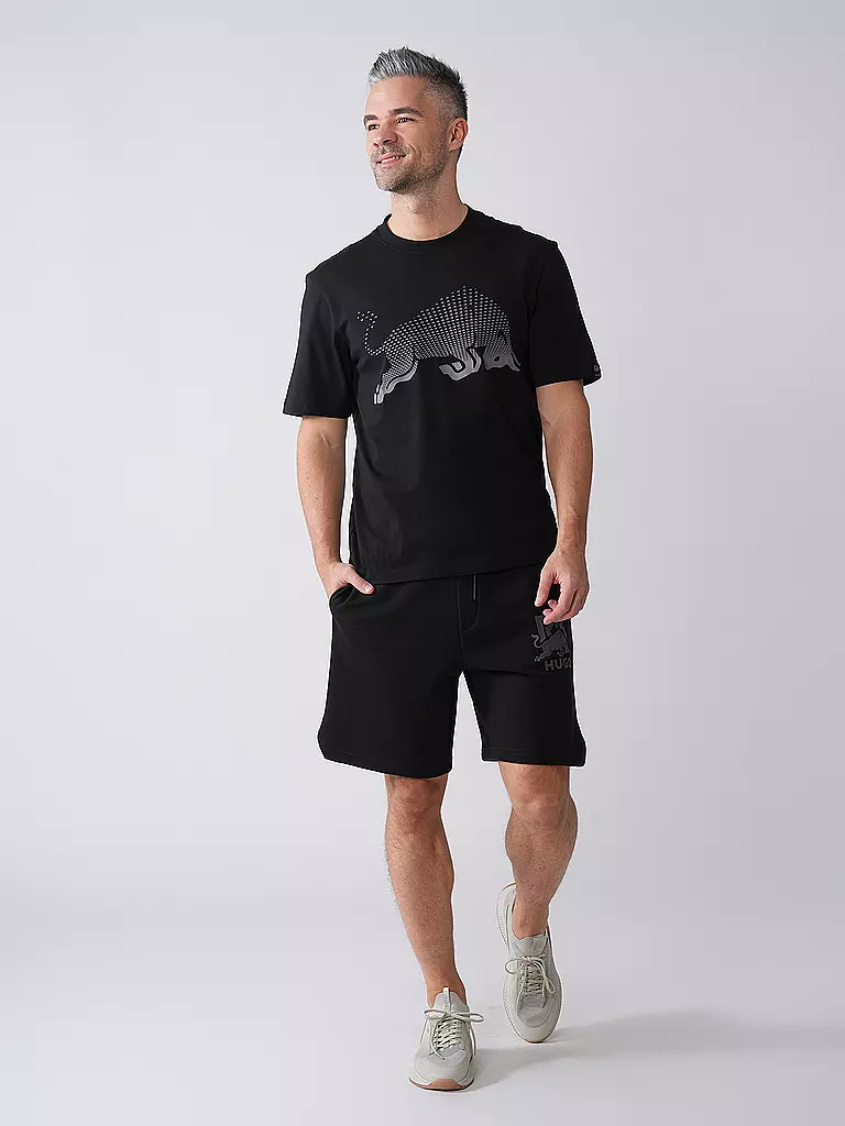 HUGO | Shorts HUGO x RB | schwarz