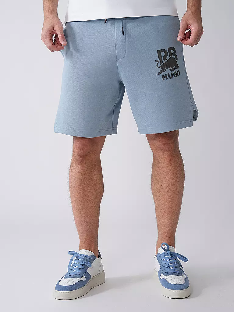 HUGO | Shorts HUGO x RB | schwarz